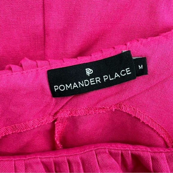 Tuckernuck Pomander Place Florencia Ruffle Shoulder Linen Blend Dress Sz
Medium - Picture 2 of 7